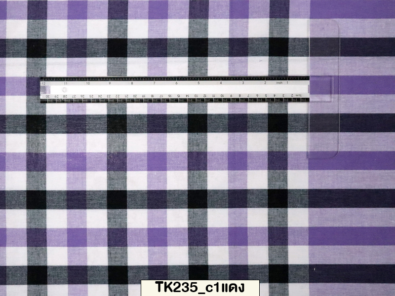 [2ม.] ผ้าขาวม้า TK235 ม่วง
