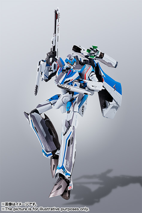 DX Chogokin - VF-31J Siegfried (Hayate Immelmann Custom)