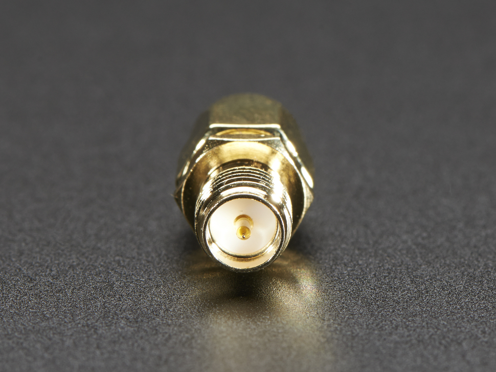 RP-SMA Jack to SMA Plug RF Adapter (คุณภาพสูง นำเข้าจาก Adafruit,USA)