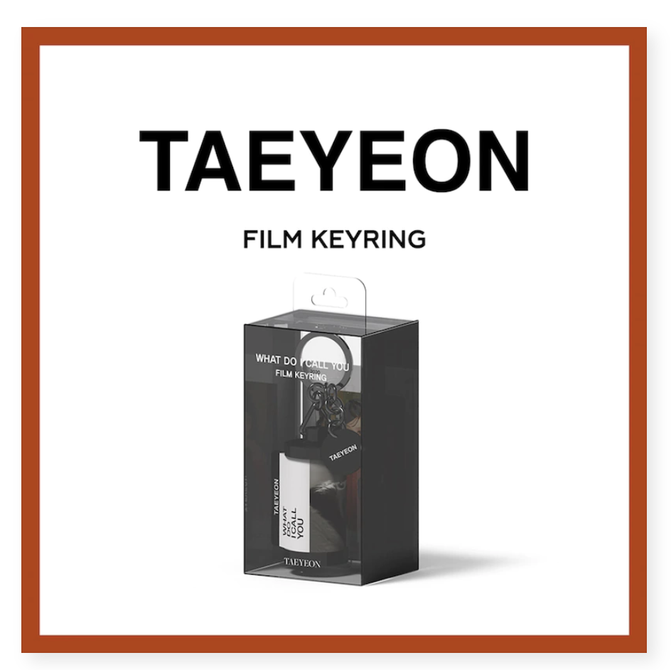 TAEYEON - Film Keyring - What Do I Call You