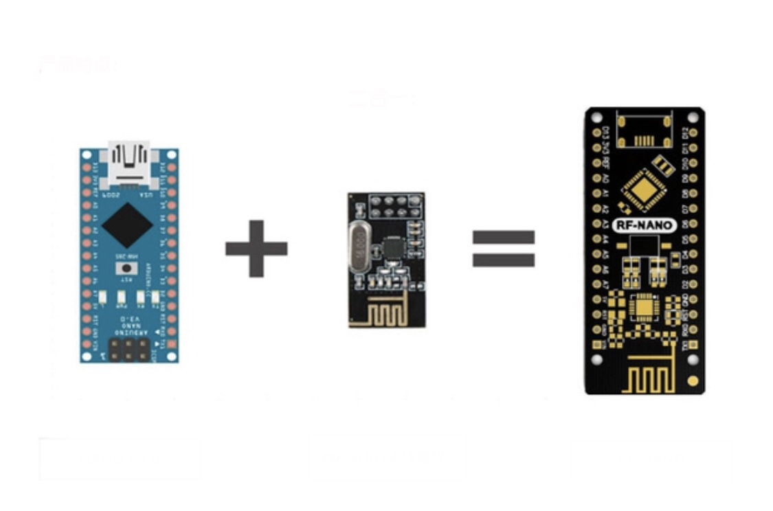 RF Nano V3.0 ATmega328P Development Board NRF24L01+Wireless CH340/CC2540 Bluetooth
