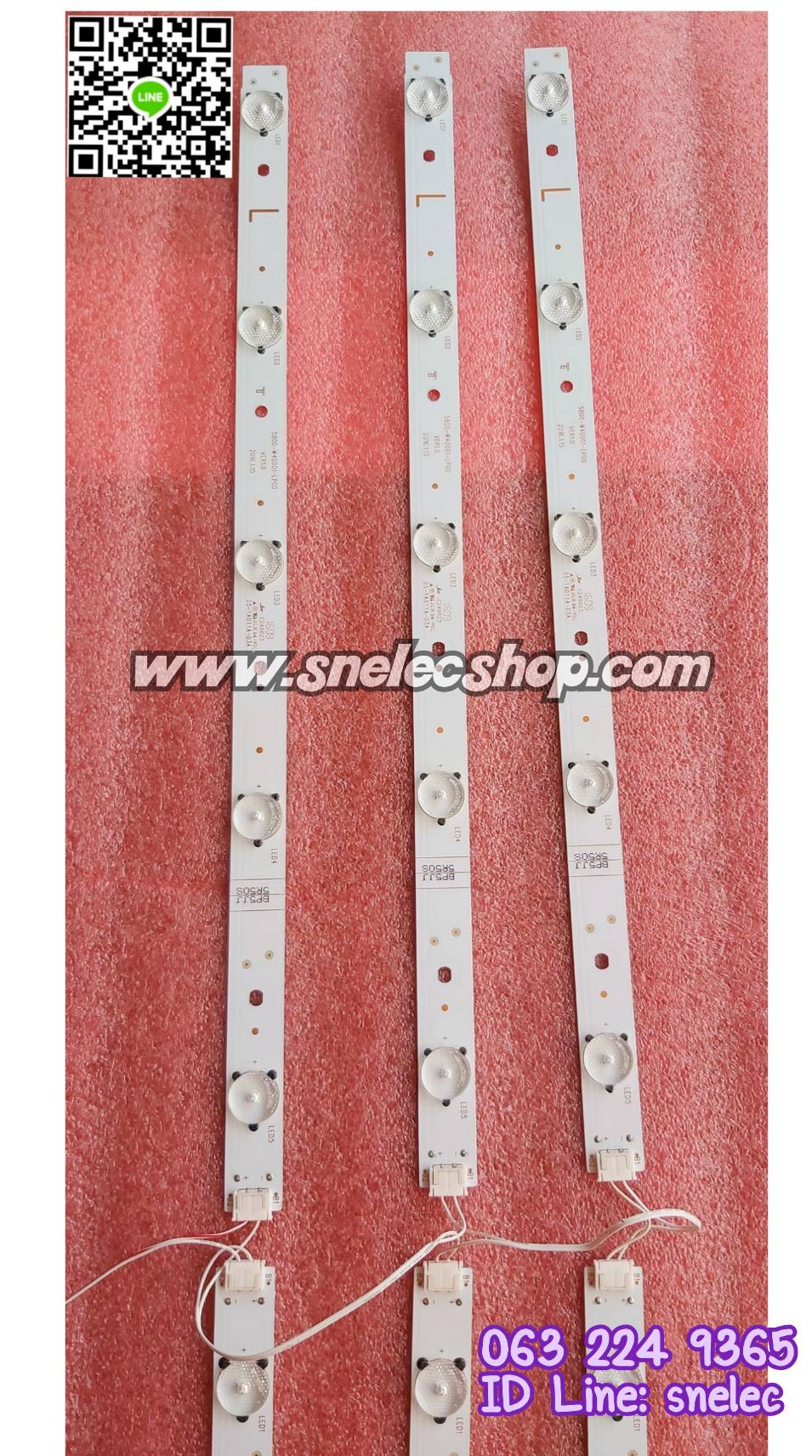 หลอด LED โตชิบา 40L3650 มือสอง สภาพดี ขายยกชุด