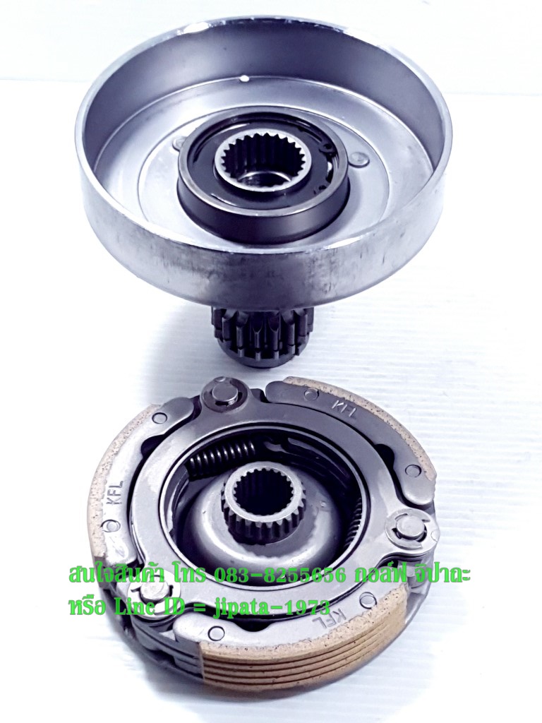 (Wave 100) ชุดเรือนคลัทช์แรงเหวี่ยงพร้อมผ้าคลัทช์ Honda Wave 100 งานเกรดเอ