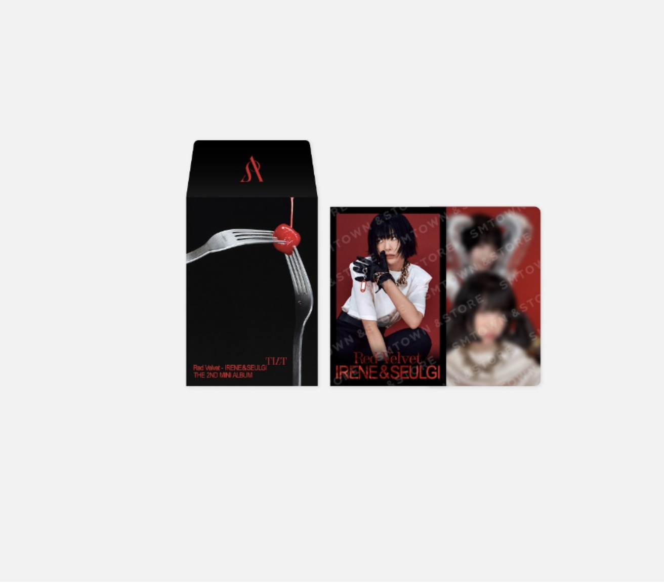 Red Velvet - IRENE & SEULGI 'TILT' OFFICIAL MD - RANDOM TRADING CARD