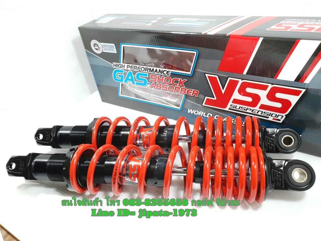 (PCX) โช้คอัพหลังคู่ YSS รุ่น DTG Plus สำหรับ Honda New PCX 150 i ปี 2014-2017