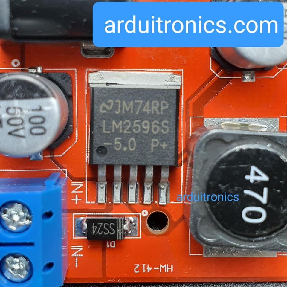 Dual USB DC-DC 9V / 12V / 24V / 36V to Fixed Output 5V 3A Step Down Module