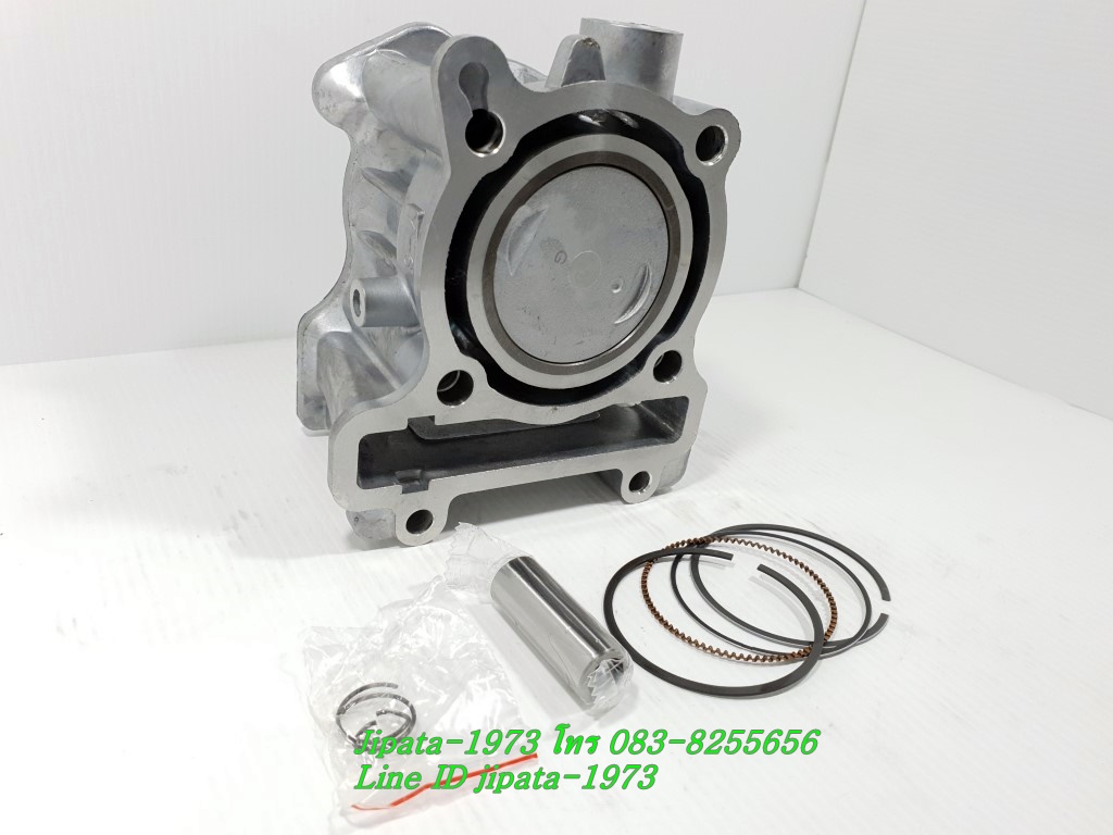 (Mio 125 i) ชุดเสื้อสูบพร้อมชุดลูกสูบแหวนครบชุด Yamaha Mio 125 i (52.4 มม.) งานเกรดเอ