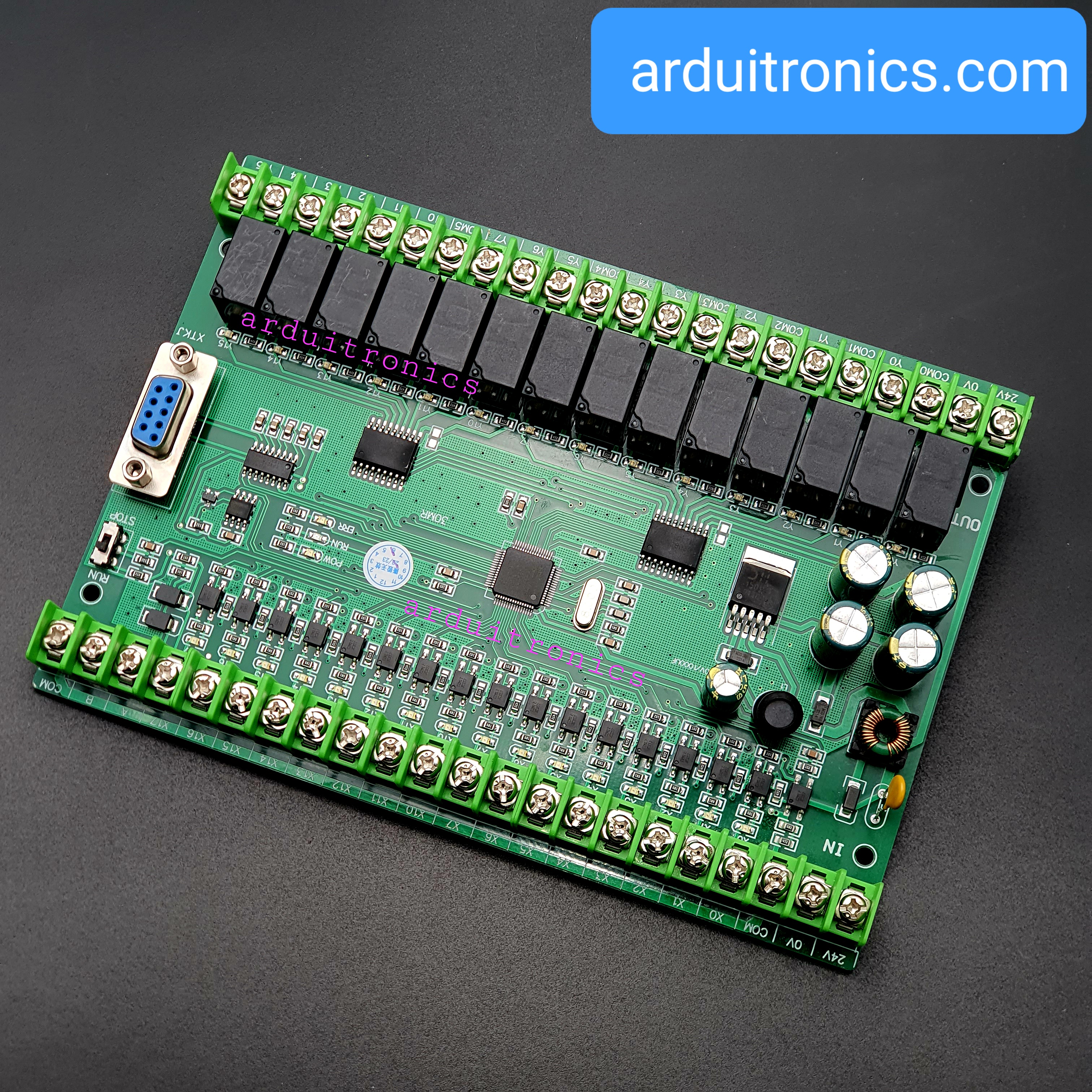PLC (FX1N-30MR) Green PCB