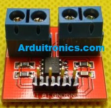 Voltage and Current Sensor โมดูลวัดโวลและวัดกระแสไฟฟ้า 3-25V 0-3A (MAX471)