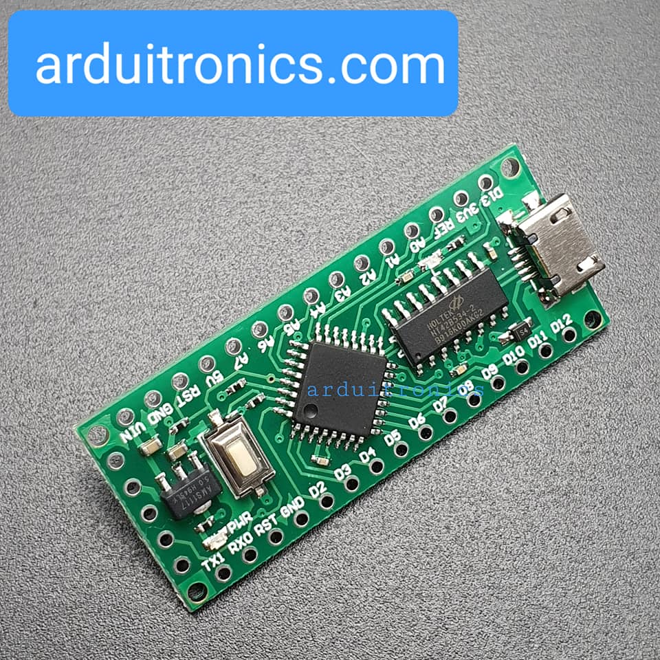 Arduino Nano 3.0 LGT8F328P Compatible บอร์ด Arduino nano 3.0 ใช้ชิฟ LGT8F328P
