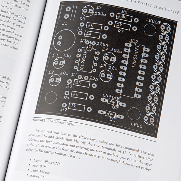 หนังสือ Make Your Own PCBs with Eagle - Second Edition (329 หน้า)
