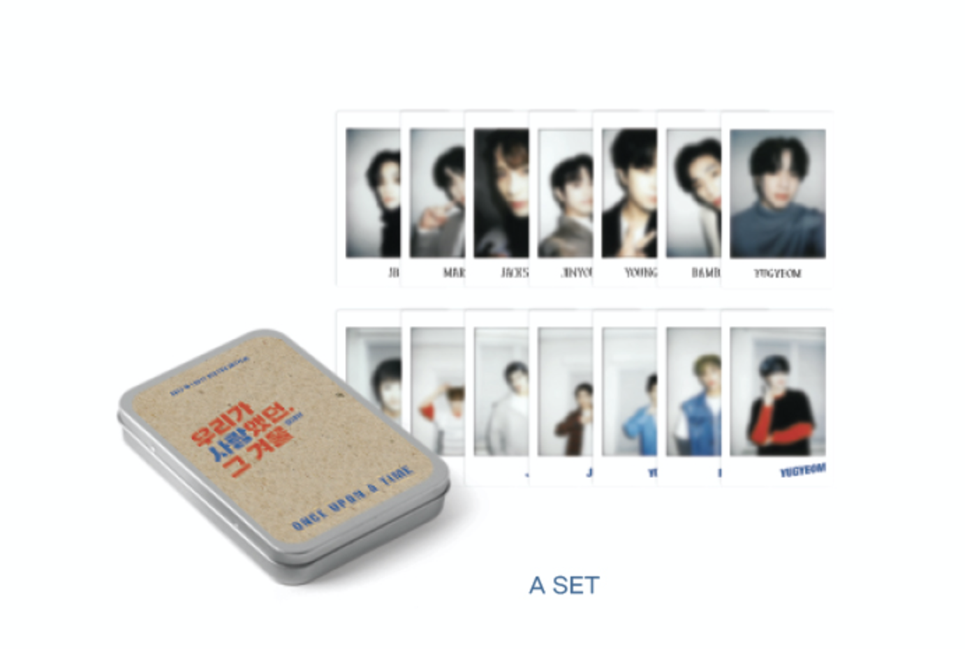 GOT7 -GOT7 ♥ I GOT7 6TH FAN MEETING OFFICIAL MD -Polaroid Photocard set แบบ A พร้อมส่ง
