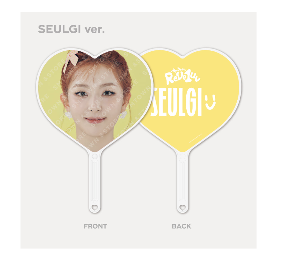 Red Velvet - Red Velvet 2024 FANCON TOUR <HAPPINESS: My Dear, ReVe1uv> MD - 01 IMAGE PICKET พัด - แบบ Seulgi