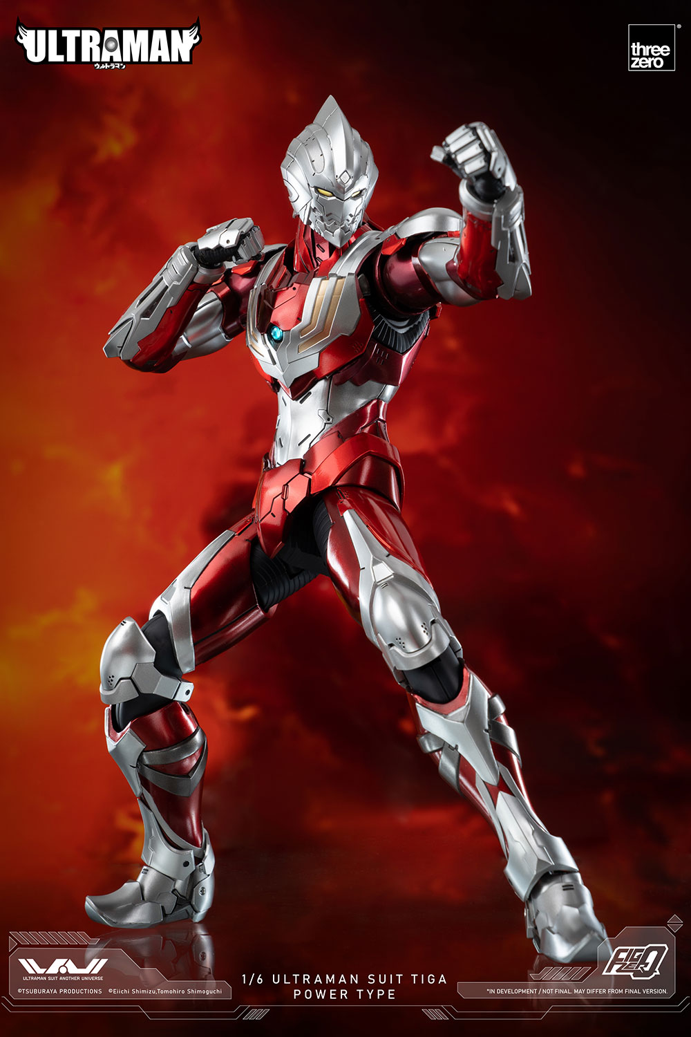 "Pre-Order" Threezero 1/6 Ultraman Suit Tiga Power Type