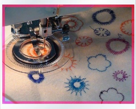 Fancy Flower Stitch Low Shank ตีนผีปักลายดอกไม้