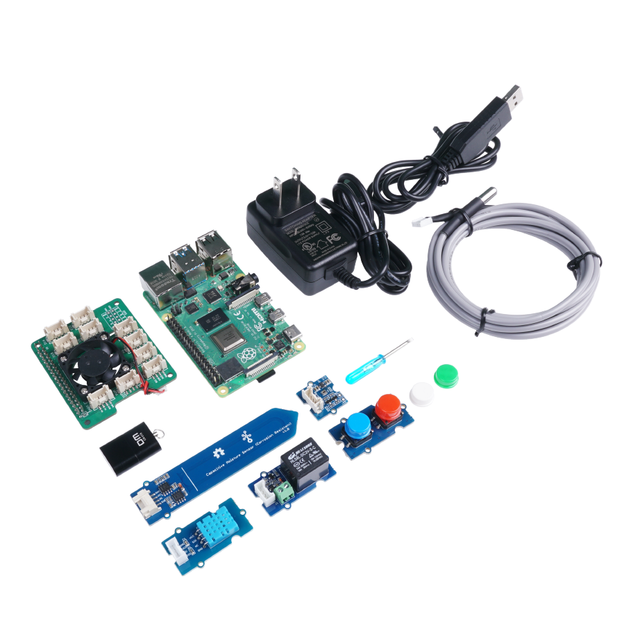 Grove Smart Agriculture Kit with Raspberry Pi 4 - designed for Microsoft FarmBeats for Students (แท้จาก SeeedStudio)