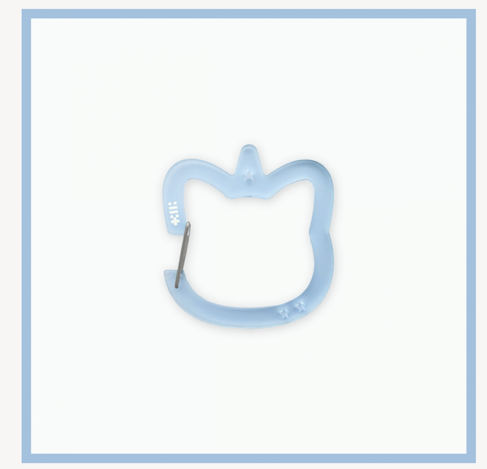 ILLIT - ILLIT 3rd Mini Album ‘bomb’ POP-UP STORE Merch. - Acrylic carabiner keyring.