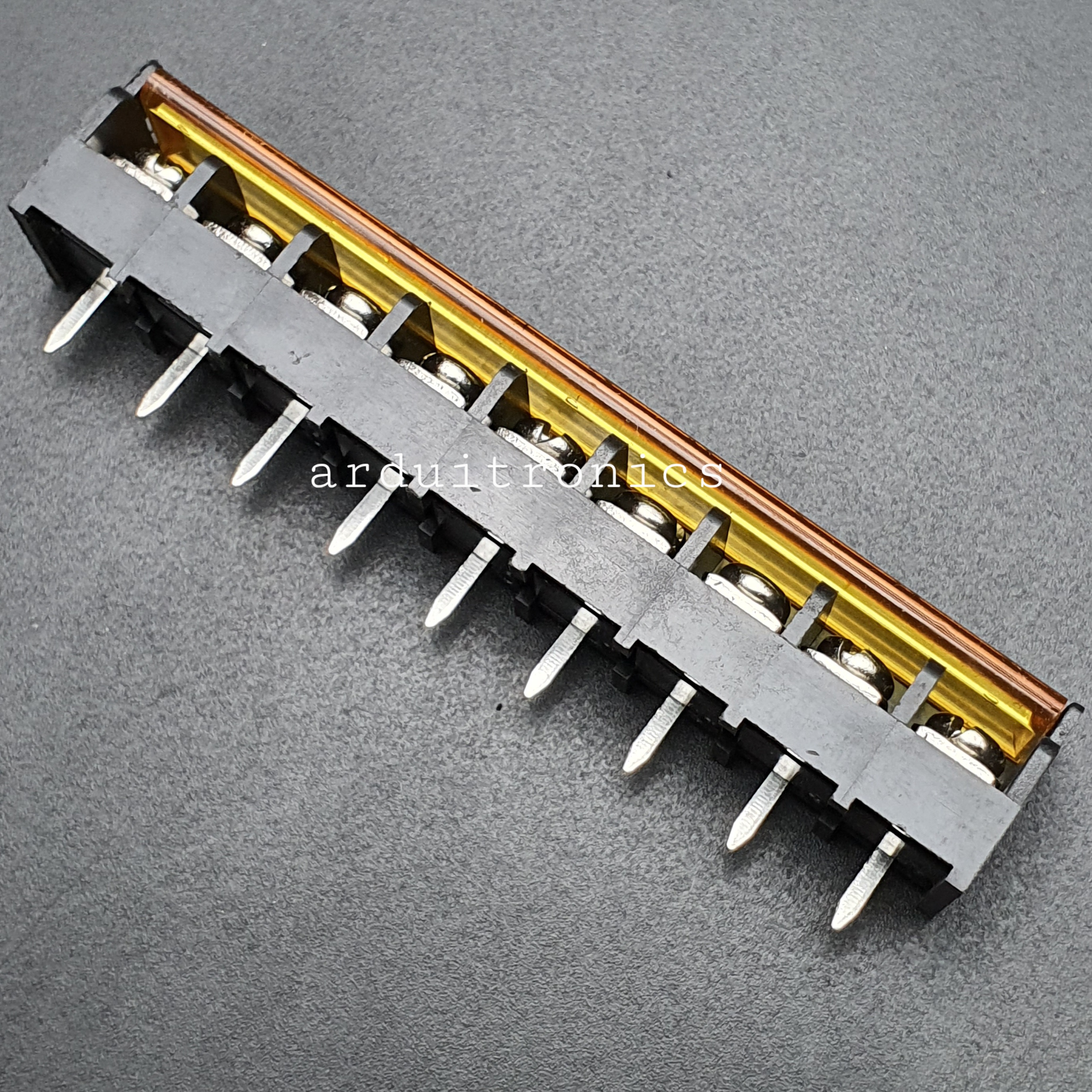 ขั้วต่อ Terminal Block HB-9500 (25A) แบบ 8 ช่อง แบบมีฝาครอบ