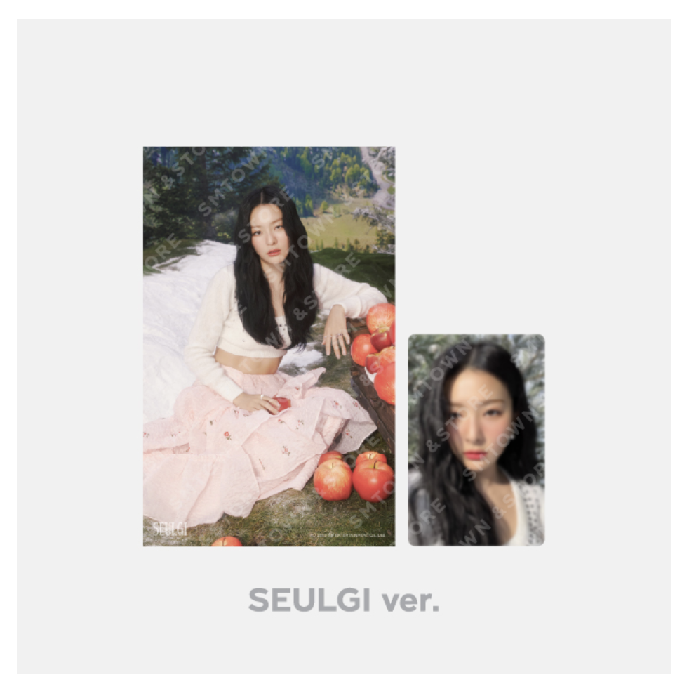 Red Velvet - SMTOWN LIVE 2023 : SMCU PALACE @ KWANGYA OFFICIAL MD -4x6 Photo + Photo Card Set แบบ Seulgi