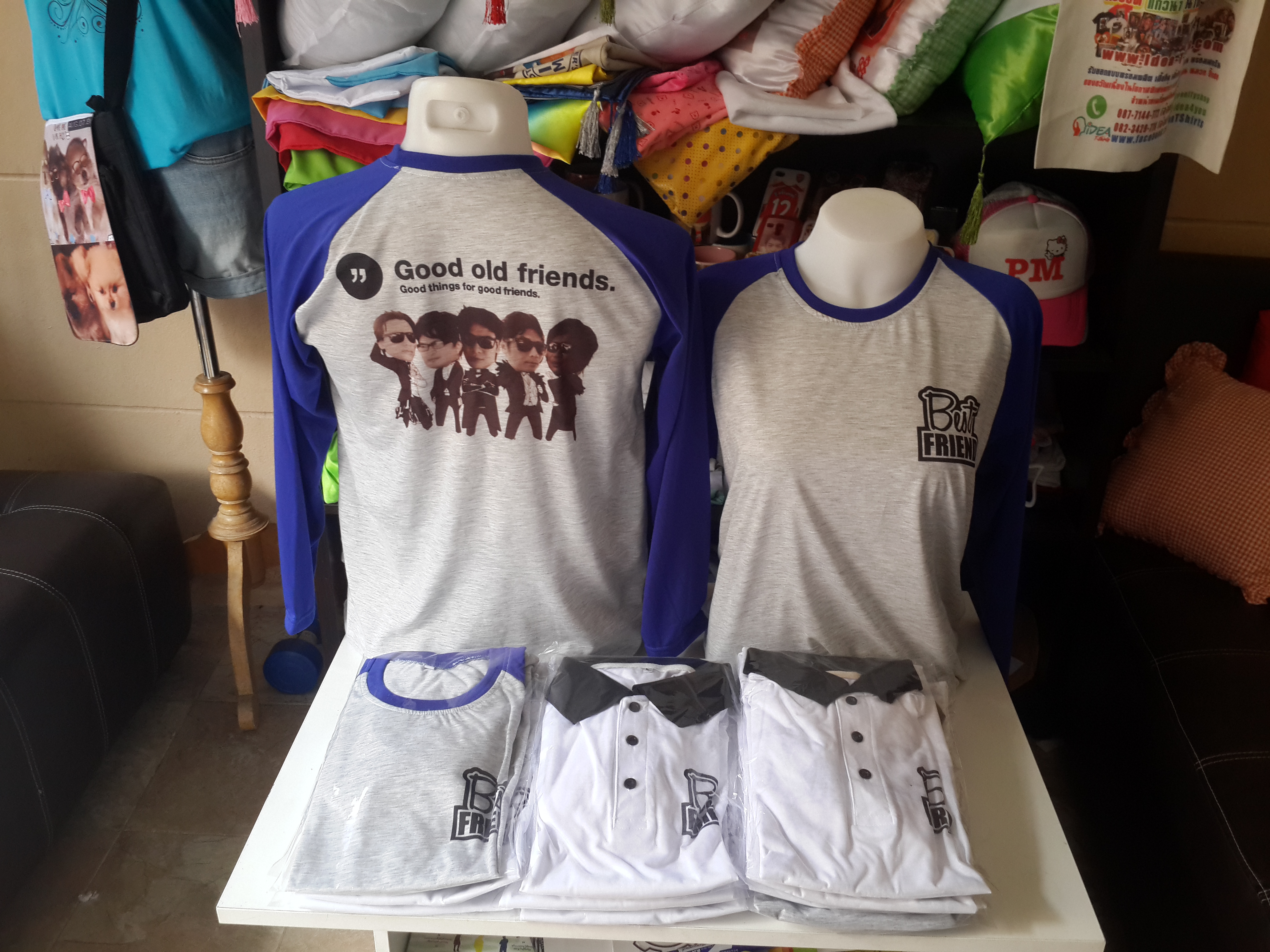 เสื้อกลุ่ม เสื้อรุ่น เสื้อทีม เสื้อโรงเรียน เสื้อแผนก ผ้า TK100% Supersoft หนา นุ่ม รับประกันความพึงพอใจ