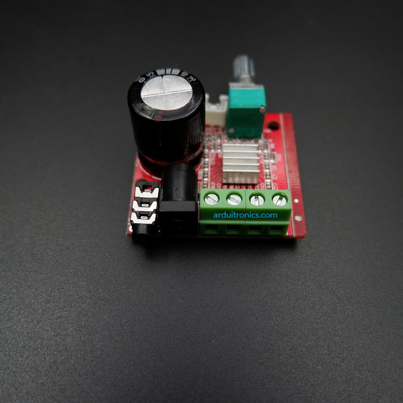 PAM8610 Stereo Amplifier Class D 10W+10W วงจรขยายเสียงแบบ Stereo กำลังขับ 10W+10W คลาส D