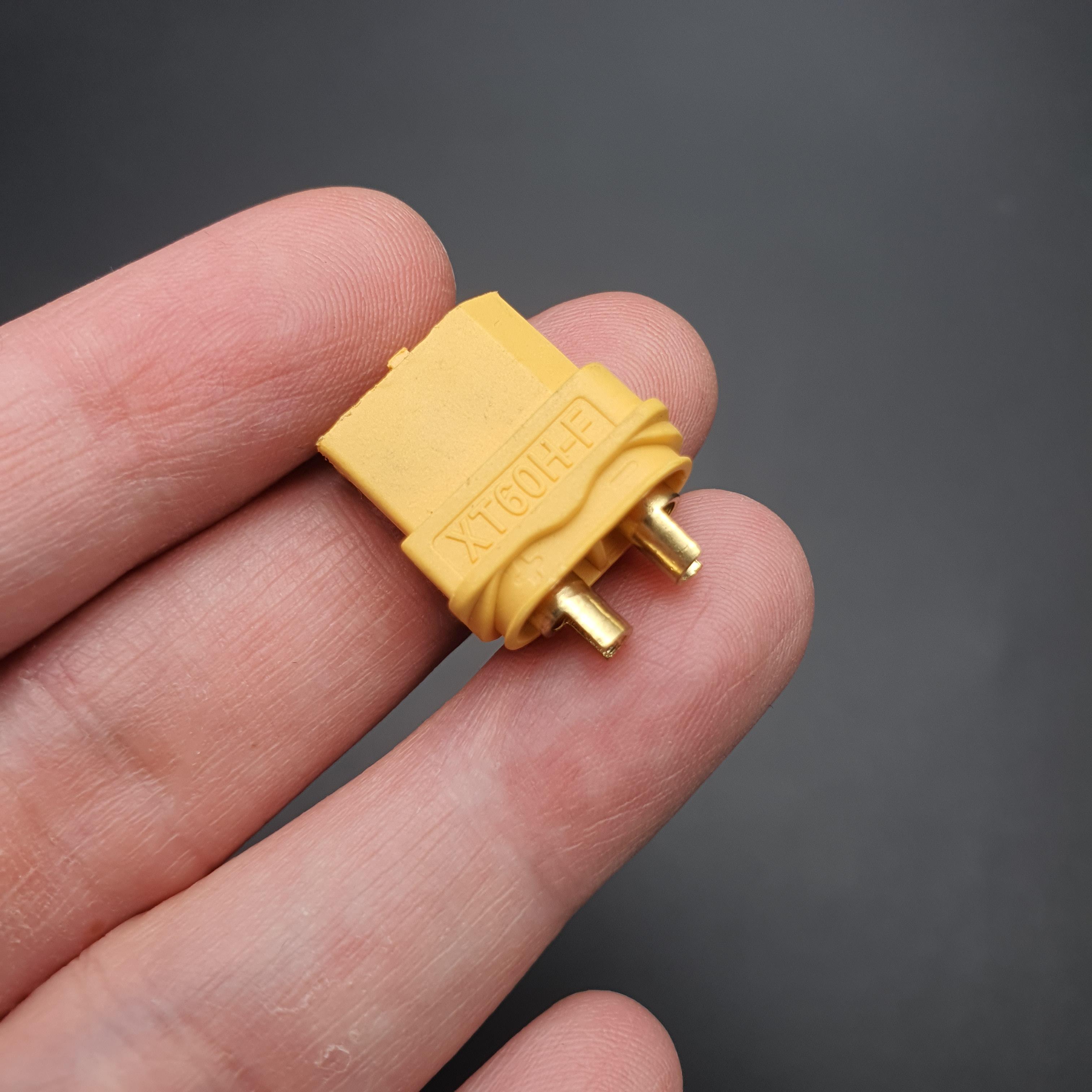 ขั้วต่อแบตเตอรี่ XT60H-F ปลั๊กเชื่อมต่อแบตเตอรี่ลิเธียม ตัวเมีย จำนวน 10 ชิ้น