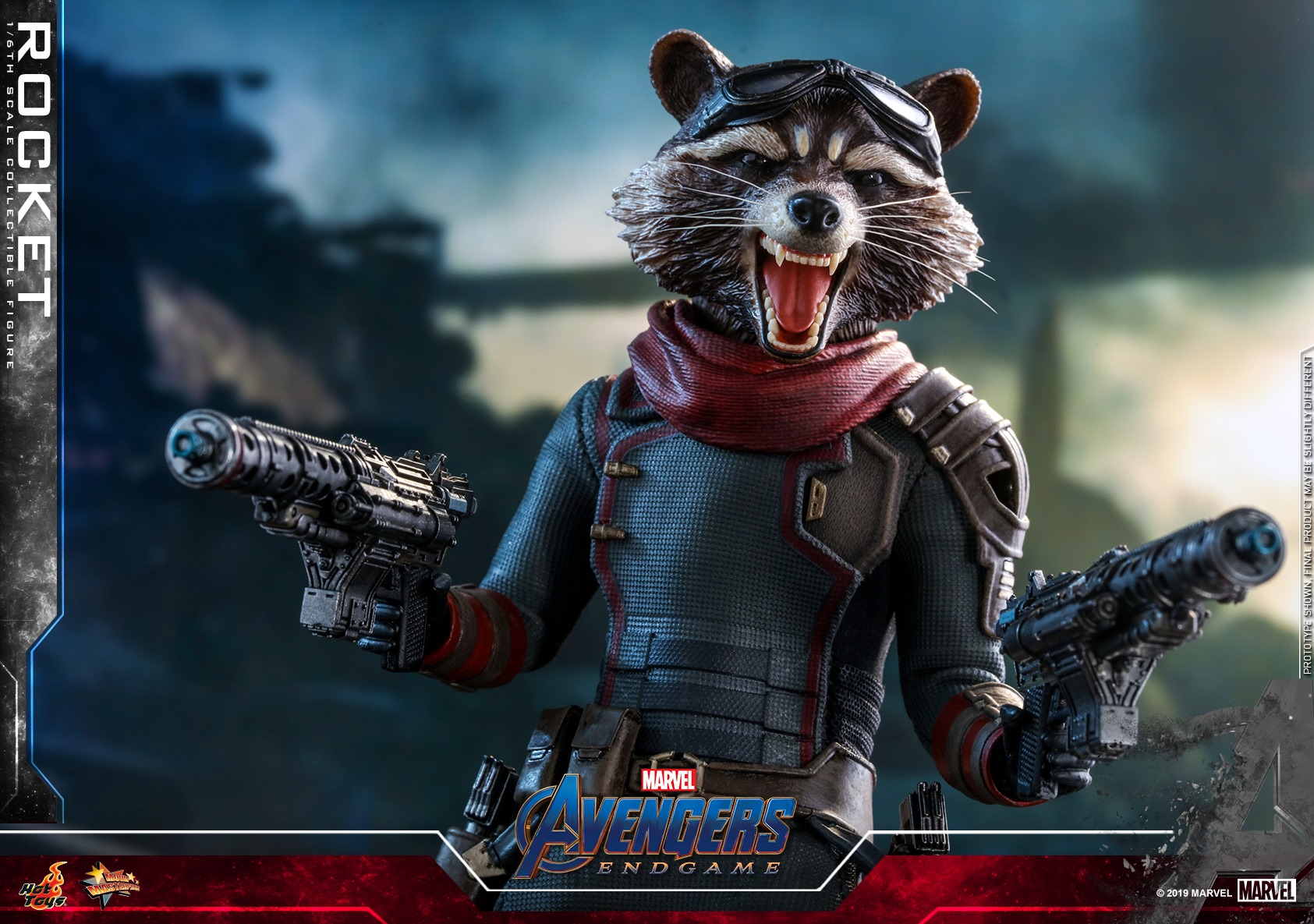 "Pre-Order" Hot Toys Avengers: Endgame - 1/6th scale Rocket Collectible Figure