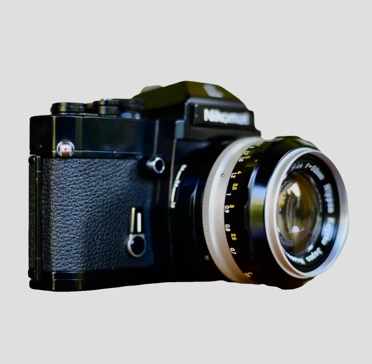 กล้องฟิล์ม SLR Nikomat EL + Nikon 50mm f1.4 non ai