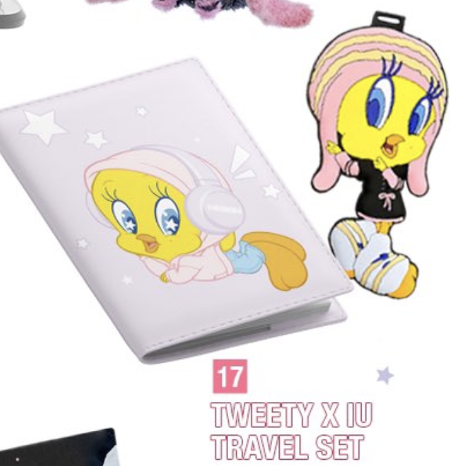 IU - 2024 IU HEREH WORLD TOUR CONCERT ENCORE : THE WINNING] MD - Tweety x IU Travel Set