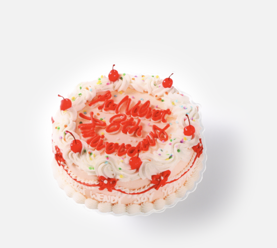 Red Velvet -Red Velvet 8th ANNIVERSARY -Cake Acrylic Griptok