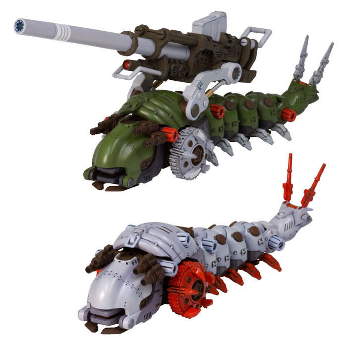 HMM ZOIDS 1/72 EMZ-15 Molga and Molga with Canory Unit