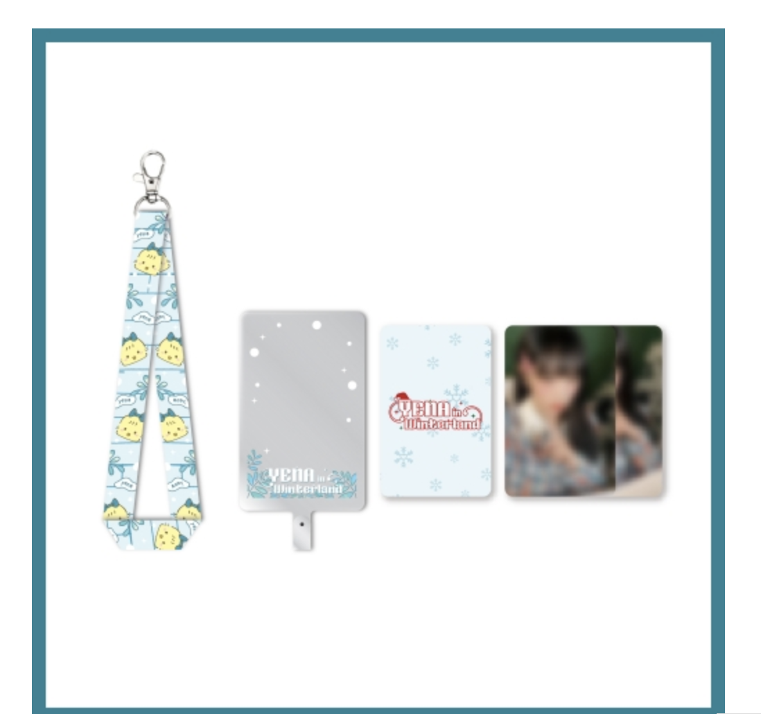 YENA - OFFICIAL MD [YENA in WINTERLAND] ของสะสม -PHONE TAB SET