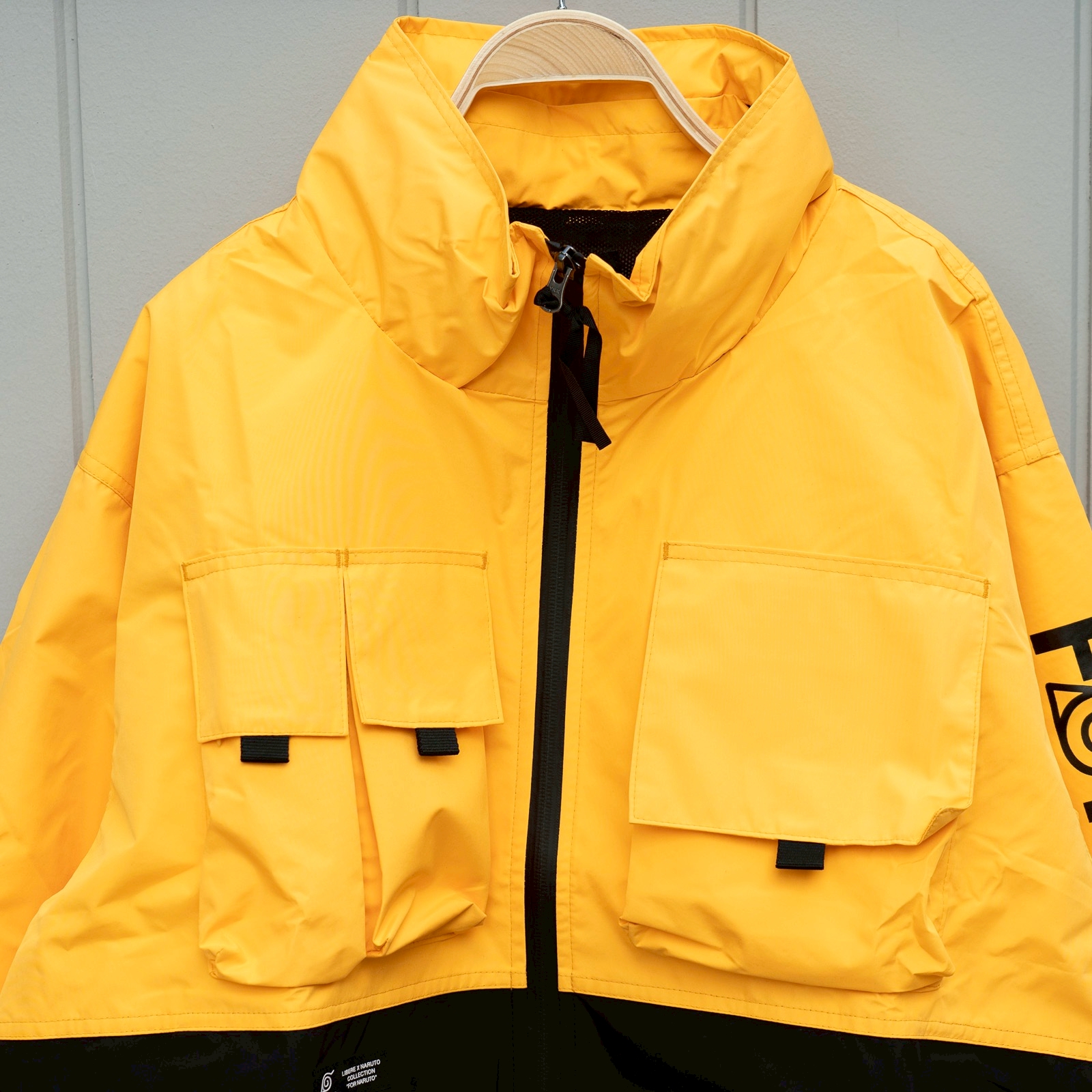 LIBERE x NARUTO – TACTICAL SHELL JACKET - Yellow - POND-SHOP: ร้าน 