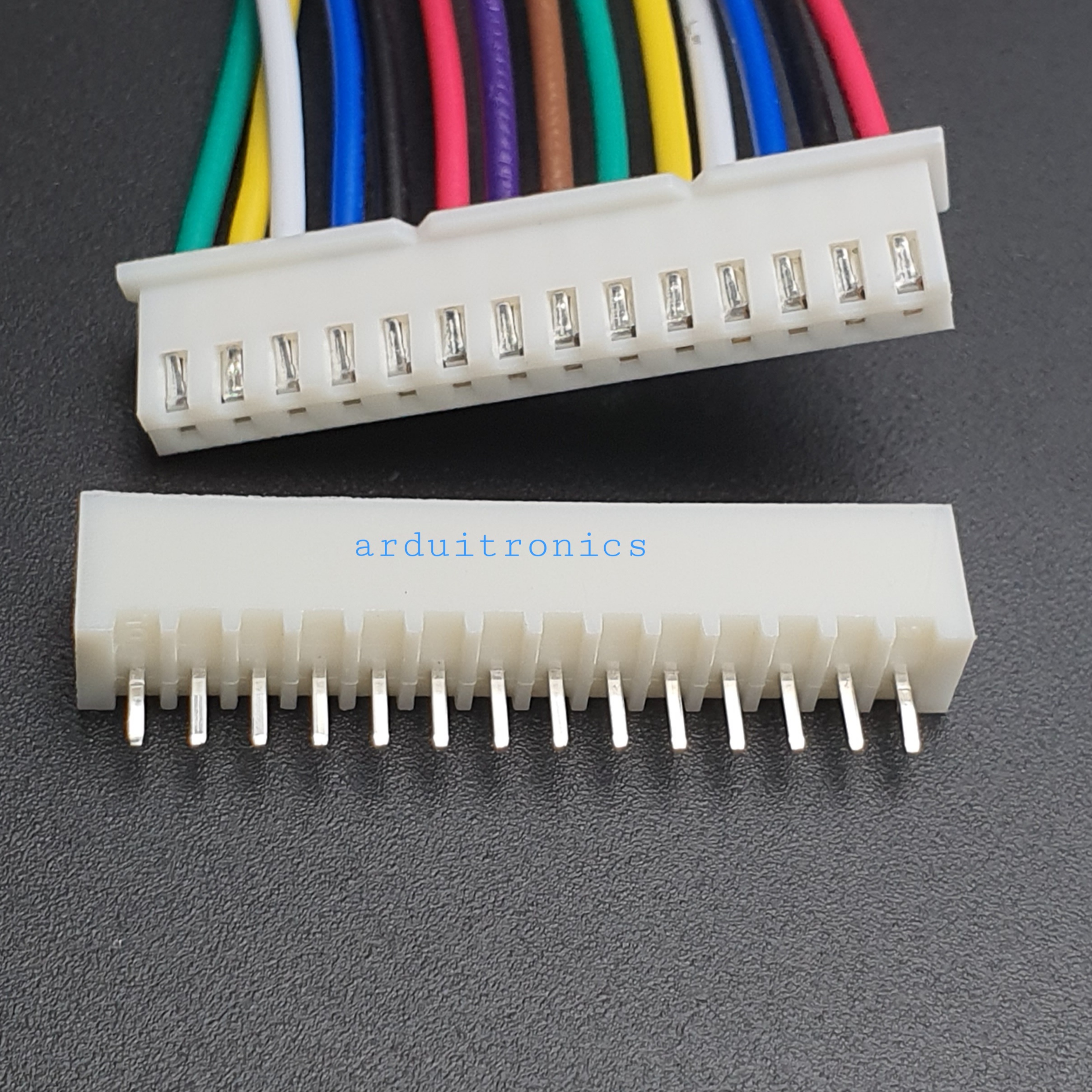 สาย XH2.54 Male Head 14P with Wire + Straight Pin Terminal