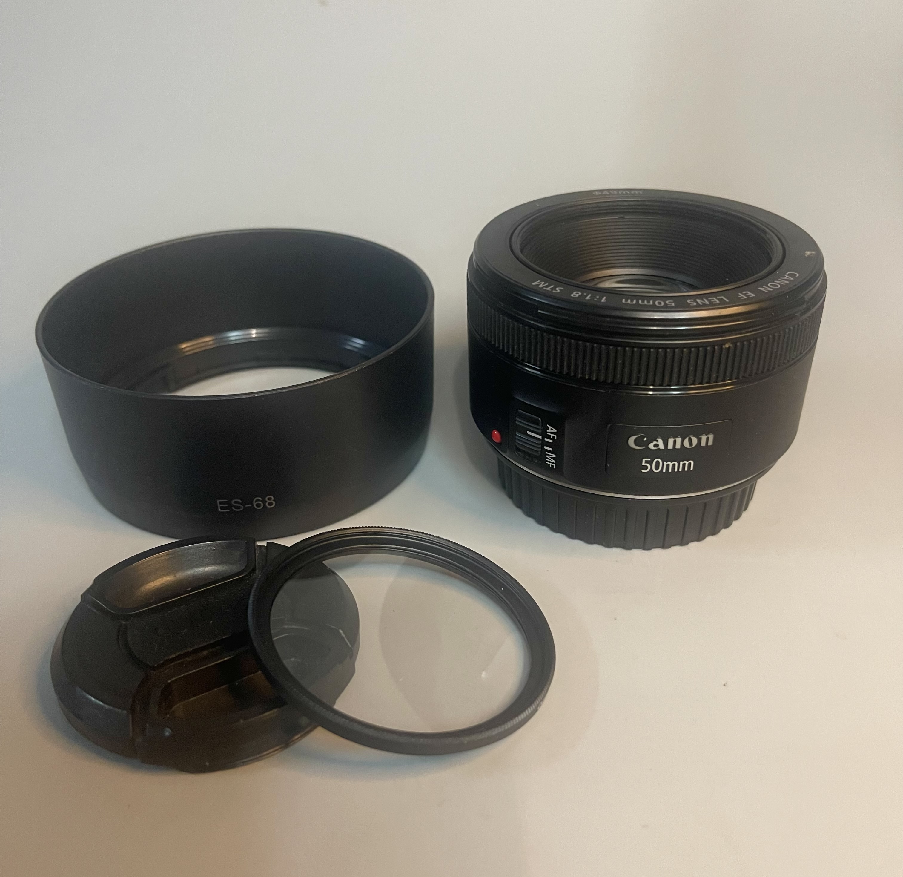 ขายเลนส์ canon 50mm f1.8 STM สภาพดี