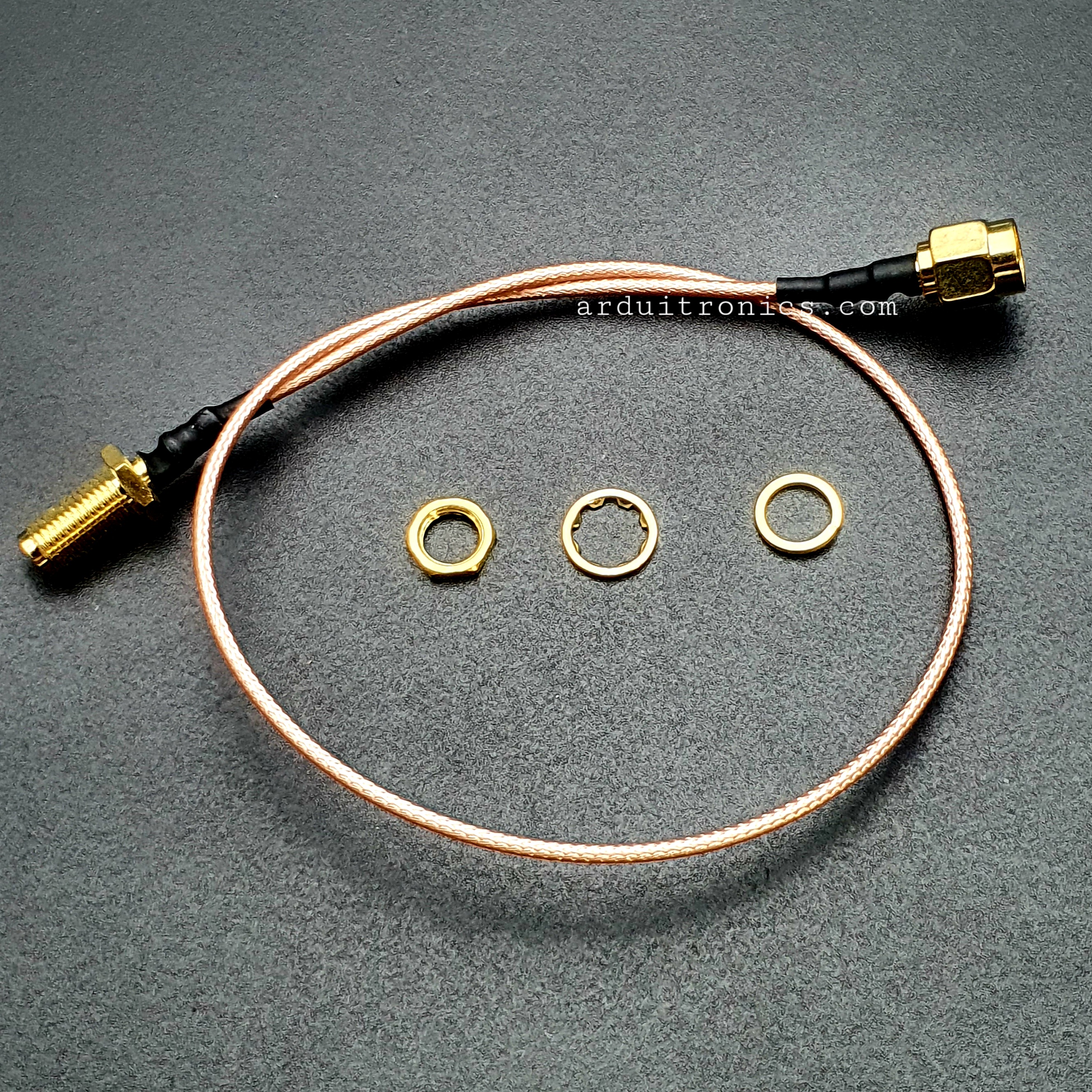 High Quality RF Adapter Cable (SMA Male to Female ) Size 30 cm