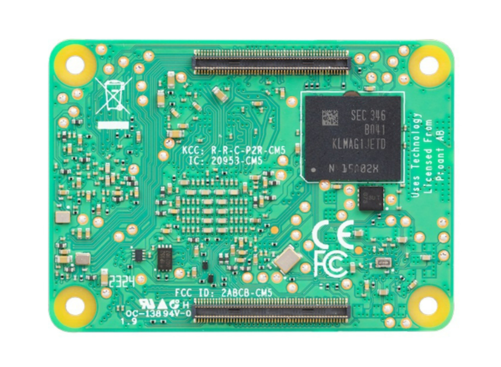 Raspberry Pi Compute Module 5 (4GB RAM, 32GB eMMC, 2.4 / 5.0 GHz Wireless, CM5104032) - แท้ 100%
