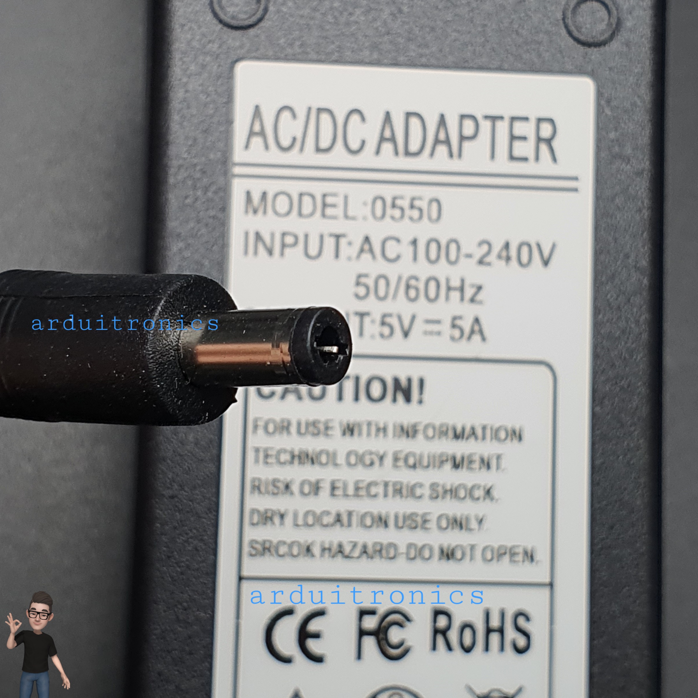 Power Supply AC/DC Adapter Power Adapter 5V 5A