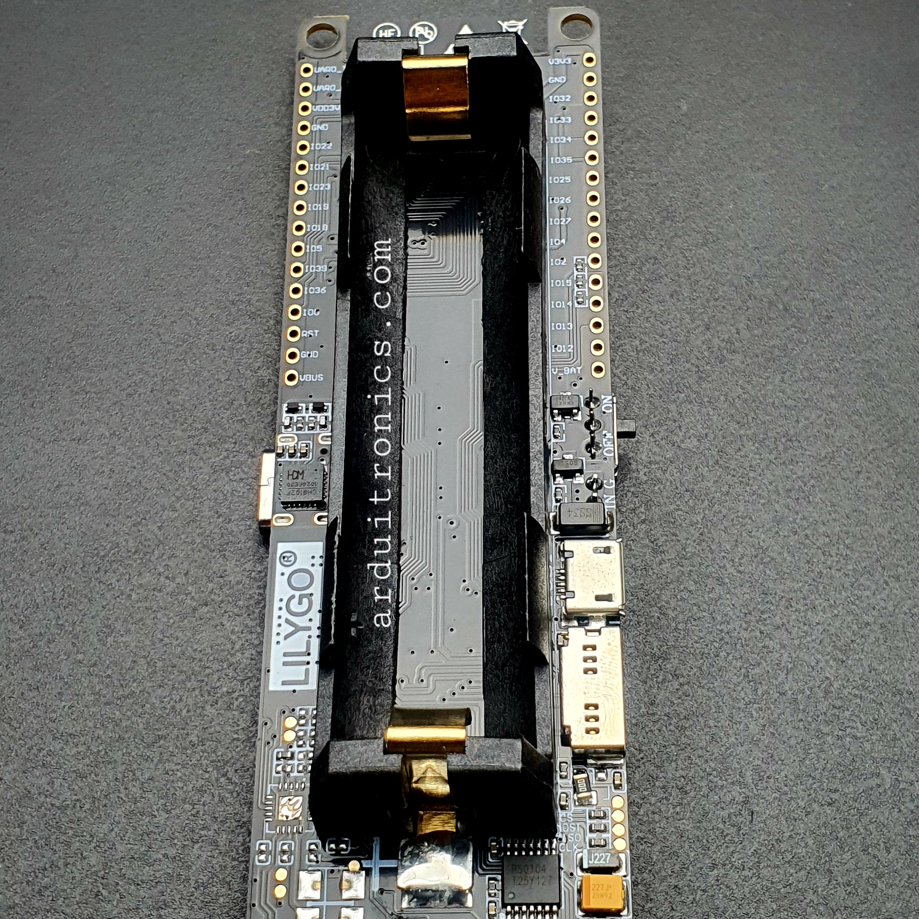 LILYGO T-A7608E-H (WiFi, BT, 3G/4G) with GPS พร้อมรางถ่าน 18650