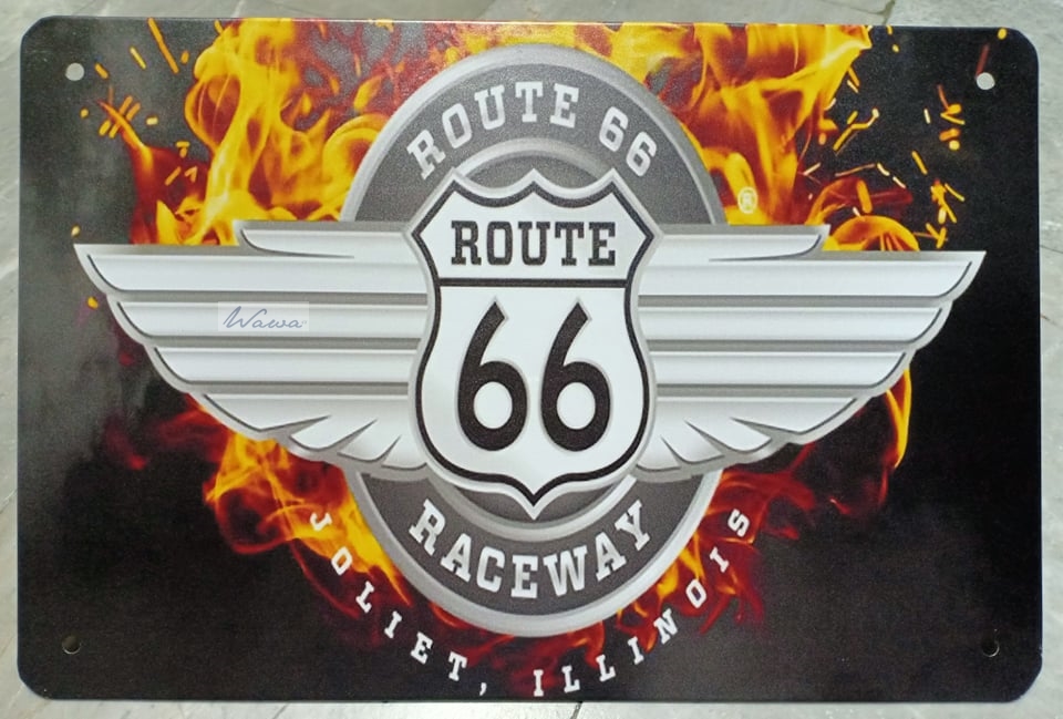 แผ่นป้ายสังกะสีวินเทจ