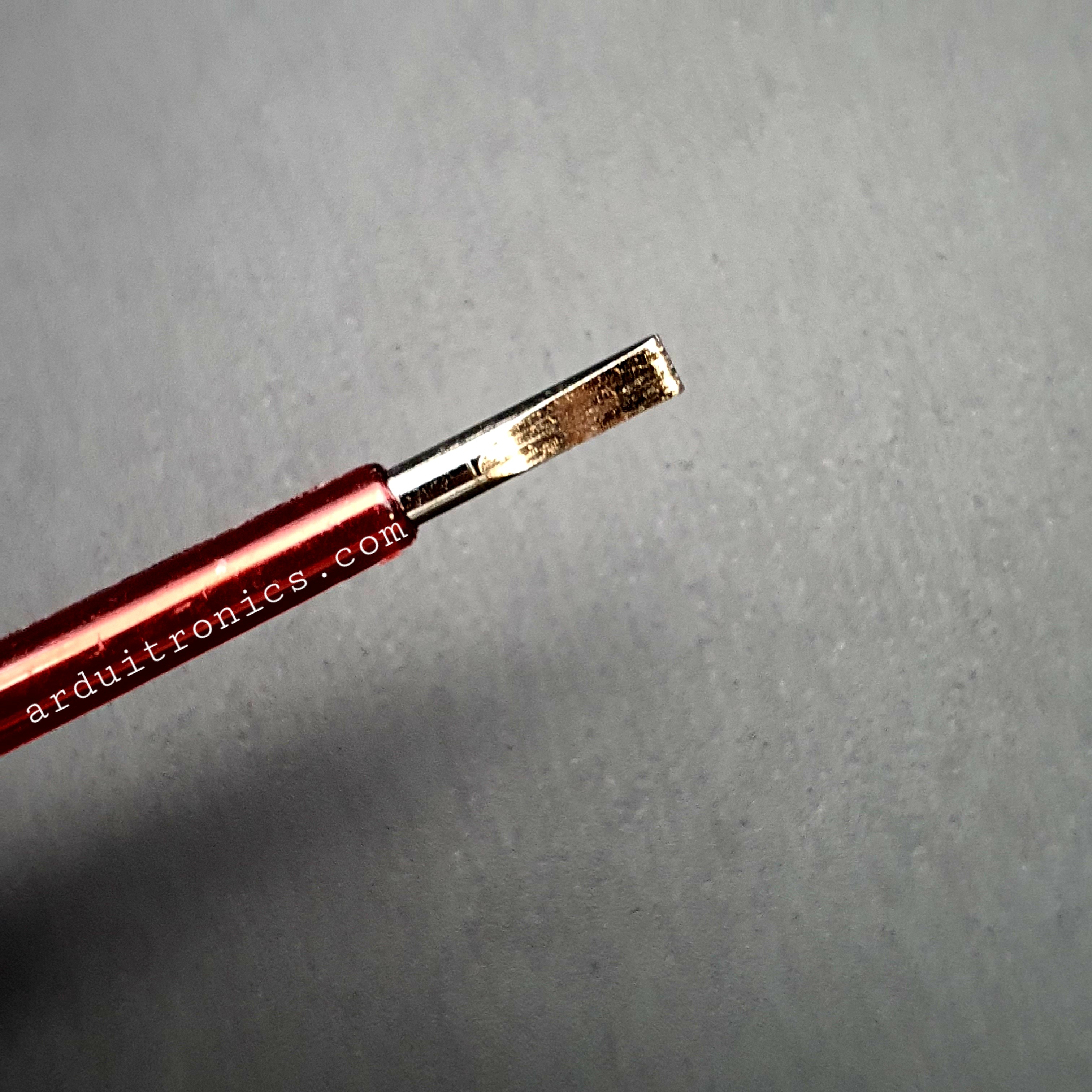 ไขควงวัดไฟปากแบน 3X52mm (AC 100V- 500V)