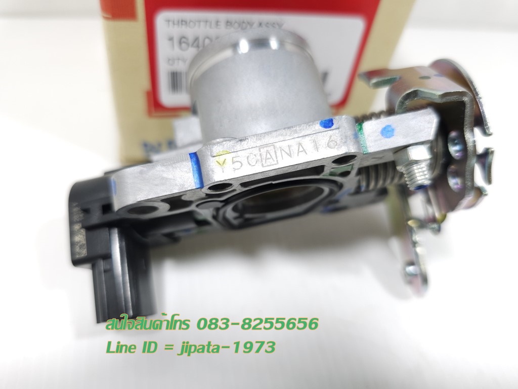 (Wave 125 i) ชุดเรือนลิ้นเร่ง Honda Wave 125 i LED ปี 2023 (2 สาย)(Y5CA) แท้