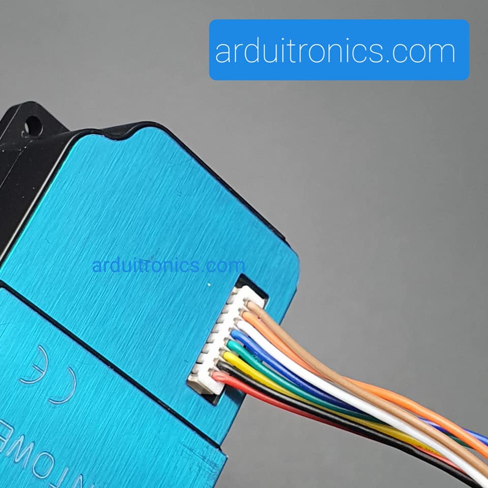 สายไฟหัวตัวเมีย ขนาด 1.25mm แบบ 8-Pin ยาว 15cm (ใช้ได้กับ PM2.5 Dust Sensor Modules)