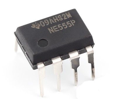IC เบอร์ 555 (General Purpose Single Bipolar Timers) NE555 NE555P DIP-8
