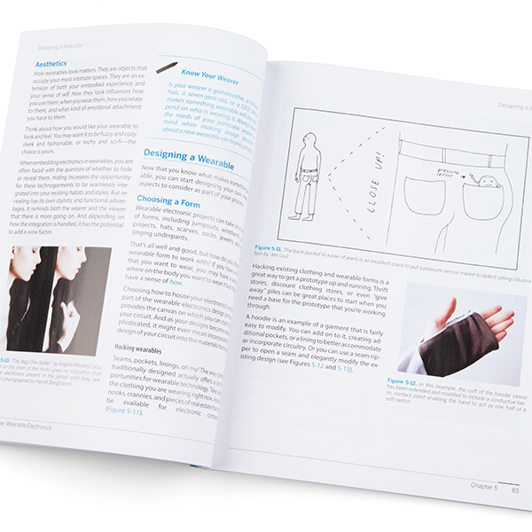 หนังสือ Make: Wearable Electronics (257 หน้า)