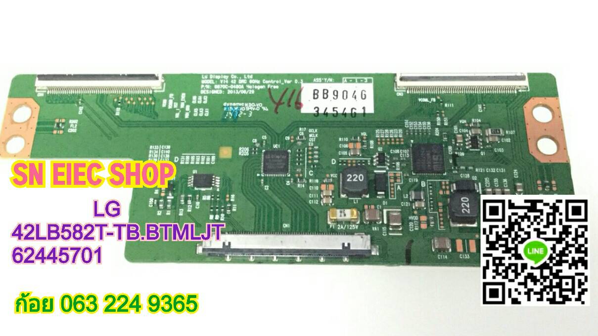 LG : 42LB582T-TB.BTMLJT 62445701 T-CON