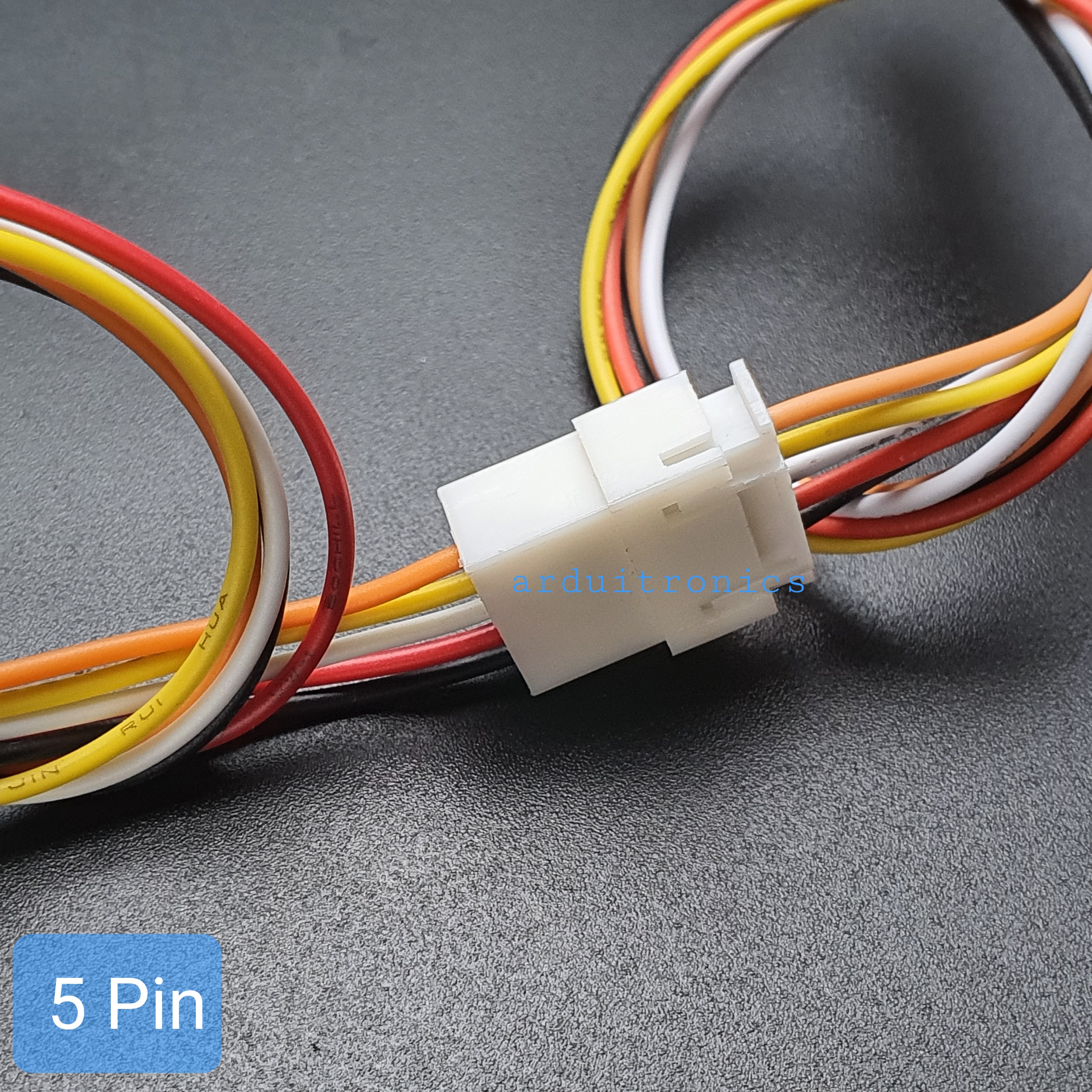 สายไฟ Xh2.54mm 5-Pin Female + Male Head ยาว 20cm (2 เส้นคู่ หัวตัวผู้และหัวตัวเมีย)