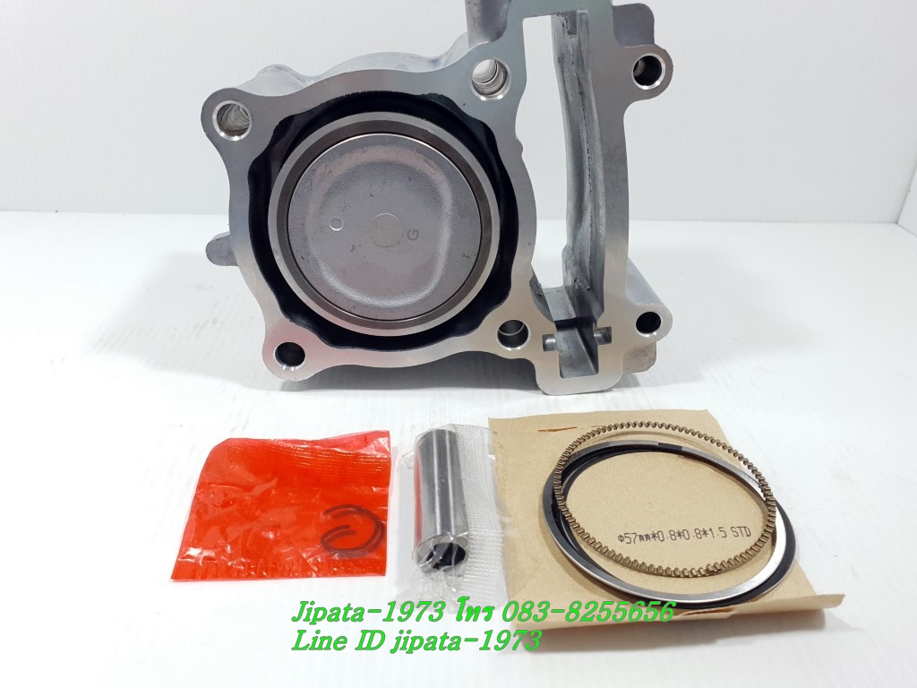 (Mslaz) ชุดเสื้อสูบพร้อมชุดลูกสูบแหวนครบชุด Yamaha Exciter,Mslaz,R15 ตัวแรก งานเกรดเอ