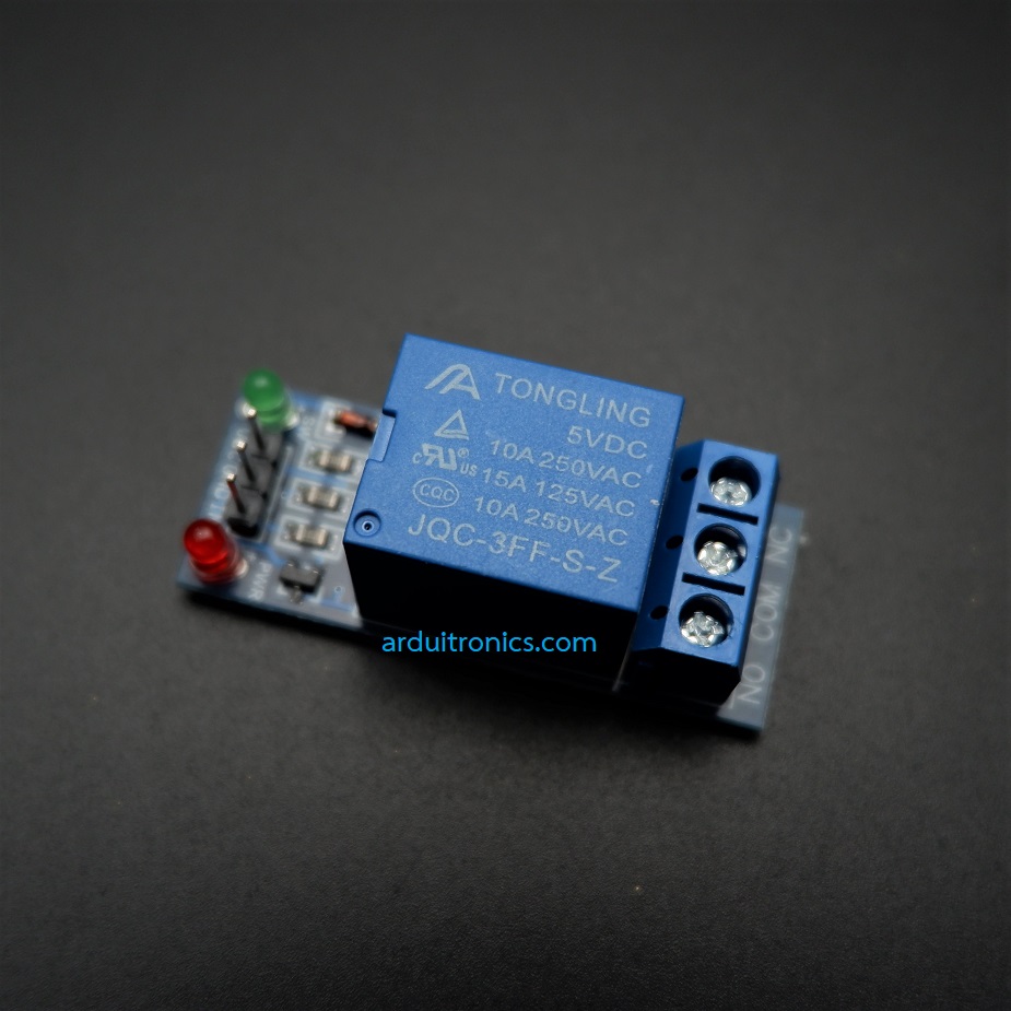5V 1 Channel Relay High-Level Trigger Relay Module (with LED)