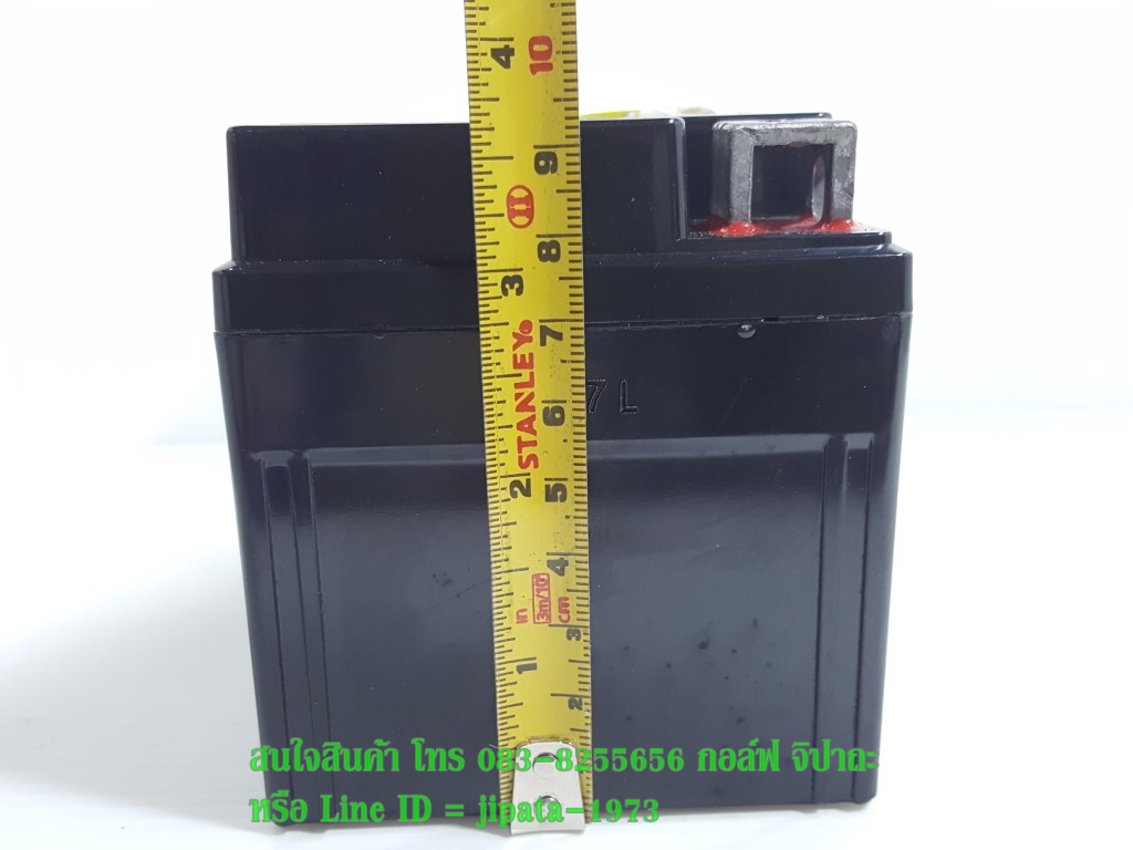 แบตเตอรี ยี่ห้อ OD รุ่น YTX7A-BS